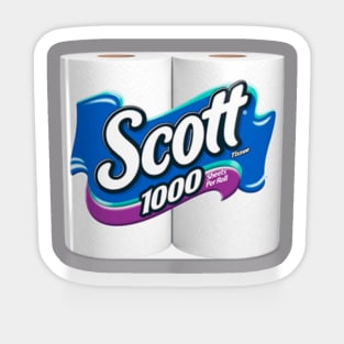 Toilet Paper Sticker